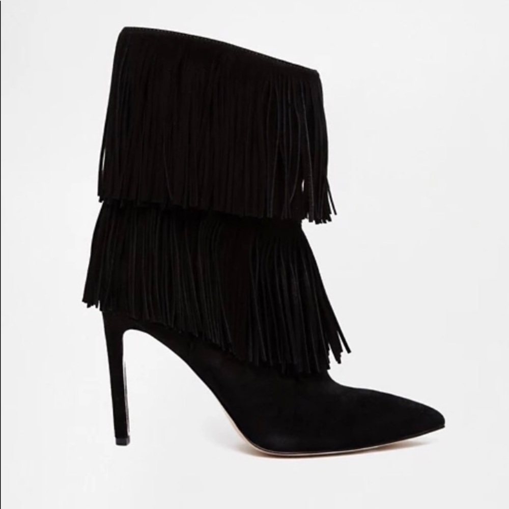 Sam Edelman Fringe Booties